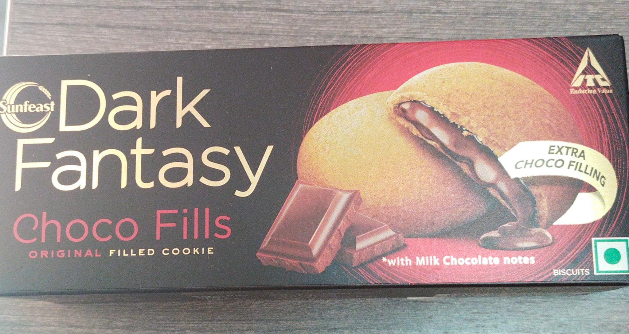 Dark Fantasy Choco Fills Cookie Biscuits 75g
